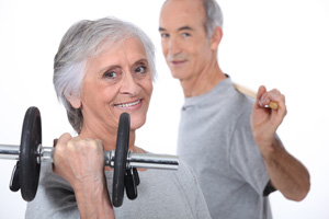 weight lifting seniors