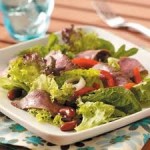 Diabetic Steak and Roasted Vegetable Salad Recipe
