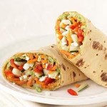 Diabetic Vegetarian Wrap Recipe